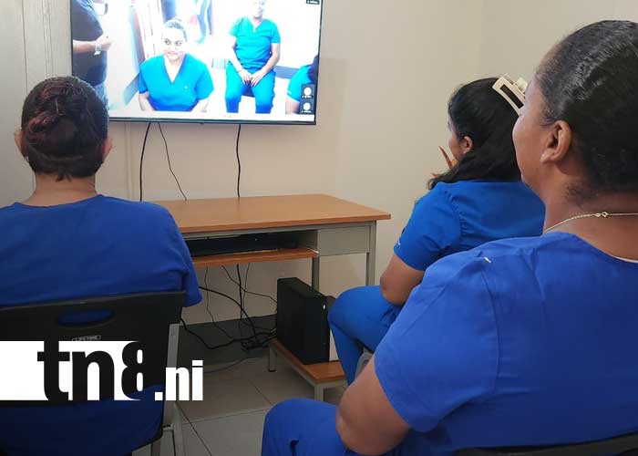 Foto: Nueva sala virtual en el Centro Penitenciario Integral de Mujeres / TN8