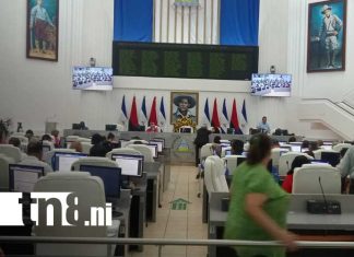 Fundamentos para la Nueva Ley de Creación de las ZEE en Nicaragua Foto: Sesión especial del Parlamento de Nicaragua / TN8