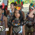 Niños del Colegio Nicarao se lucen en desfile “Orgullo de Nuestros Pueblos” Foto: Festival cultural en el Colegio Nicarao / TN8