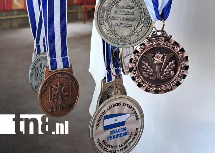 Foto: Medallistas de las Isletas de Granada que ganaron preseas en los Juegos Centroamericanos 2025 / TN8
