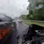 «¡Te parás o te paro!»: Policía arrolla motociclista en brutal persecución en EEUU