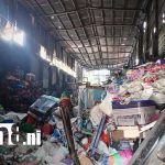 Llamas arrasaron con bodega en Managua: Perdieron roperos, televisores y refrigeradores Foto: Grandes pérdidas por incendio en bodega del barrio Costa Rica, Managua / TN8