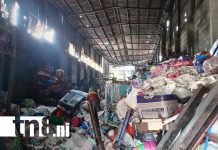 Llamas arrasaron con bodega en Managua: Perdieron roperos, televisores y refrigeradores Foto: Grandes pérdidas por incendio en bodega del barrio Costa Rica, Managua / TN8