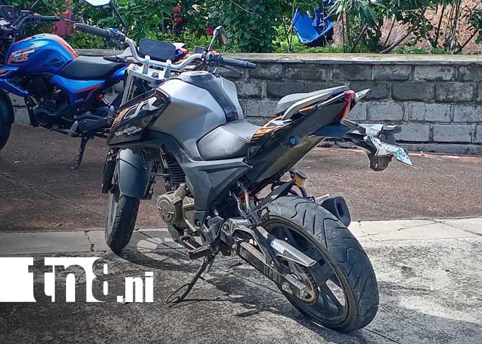 Foto: Accidente de tránsito en el sector de Plaza Las Victorias, Managua / TN8