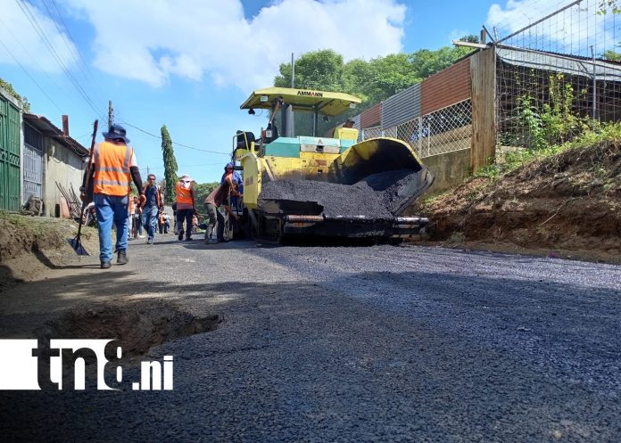 Foto: Familias de Managua disfrutan de nuevas calles /TN8