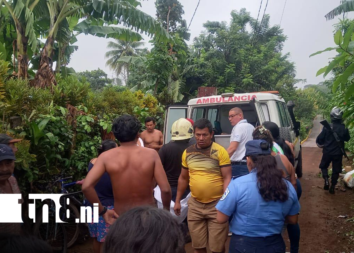 Foto: Joven sobrevive tras caer a profundo sumidero en Niquinohomo /TN8