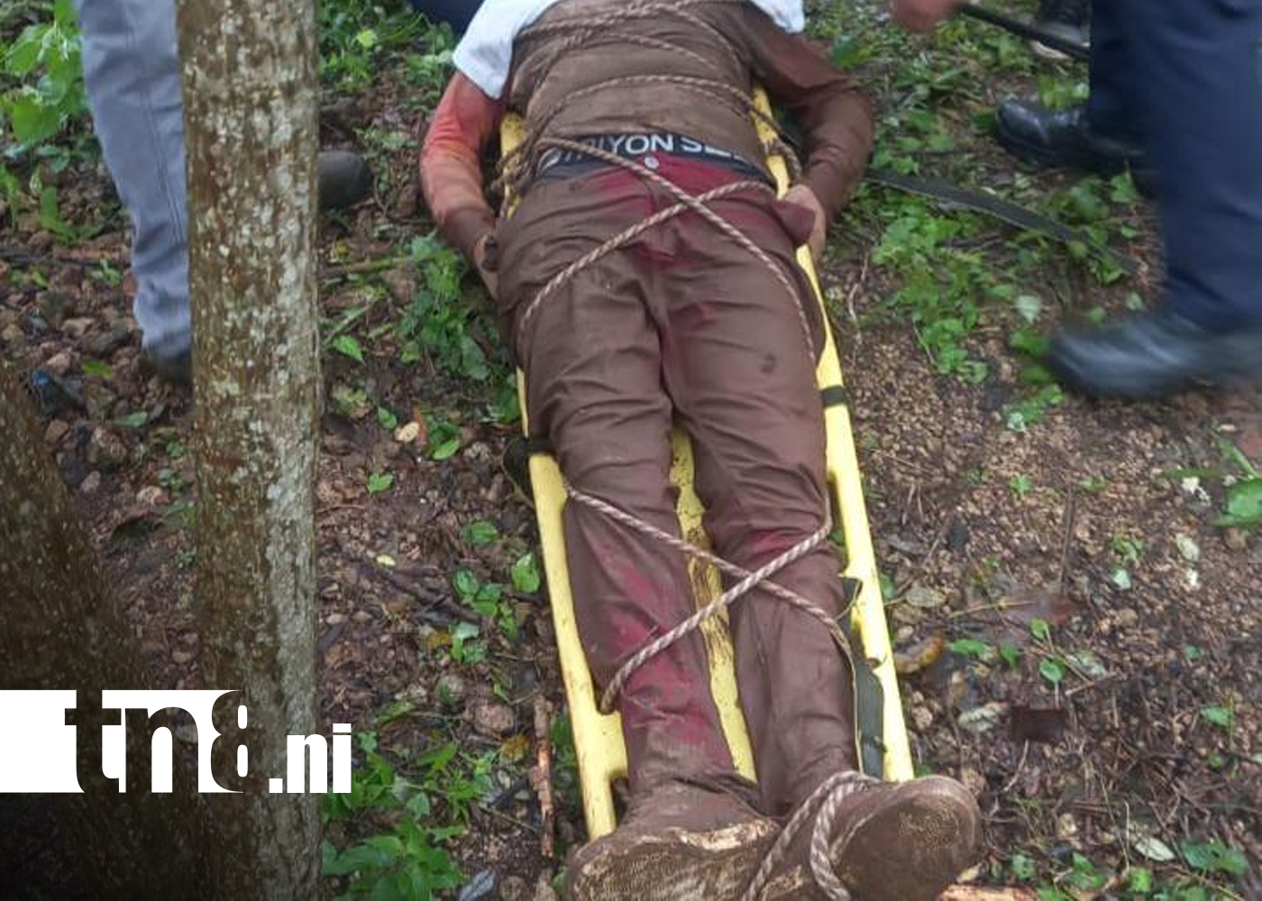 Foto: Joven sobrevive tras caer a profundo sumidero en Niquinohomo /TN8