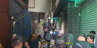 Foto: Afectaciones por incendio en el Mercado Oriental / TN8