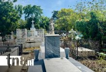 Chinandega se prepara para una masiva visita a los cementerios Foto: Limpieza de cementerios en Chinandega / TN8