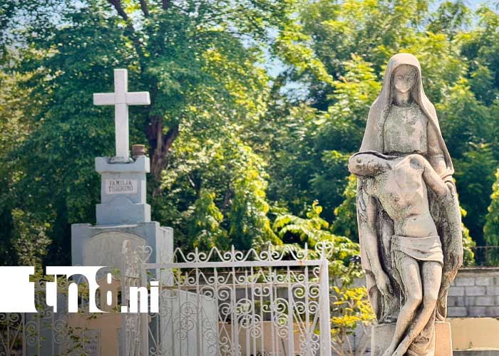 Foto: Limpieza de cementerios en Chinandega / TN8