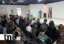Foto: Conferencia en la UNICA sobre la Insurrección Popular del FSLN en Nicaragua