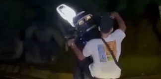 Foto: Piruetas peligrosas desde Rivas / TN8