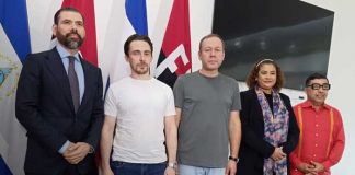 Foto: Visita de escultores rusos en Nicaragua / TN8