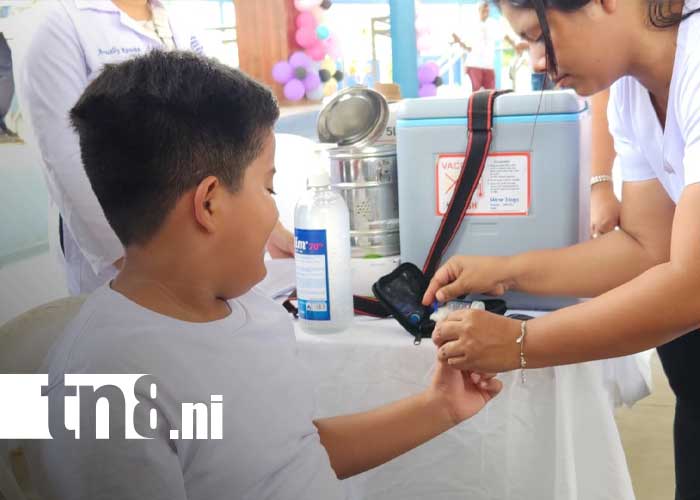 Foto: Campaña "Sin Diabetes" en Managua / TN8