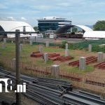 ChinaTown: el proyecto de 8 mil metros cuadrados que llegará a Managua Foto: Construcción del complejo comercial, ChinaTown, en Managua / TN8