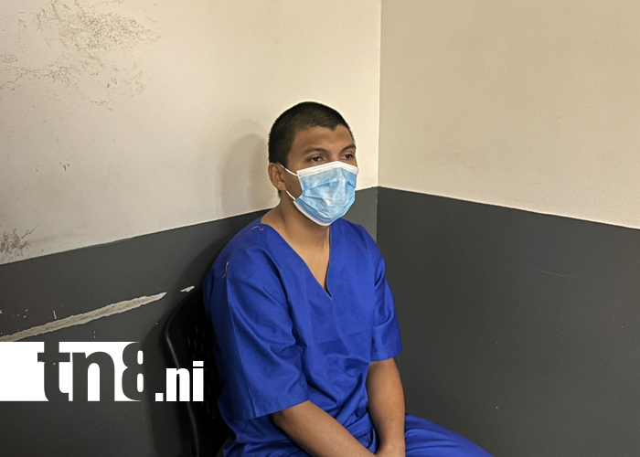 Foto: Sergio López ante la justicia por brutal femicidio en el Jonathan González /TN8