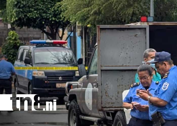 Foto: Presunto femicidio en en el barrio Jonathan González, Managua / TN8