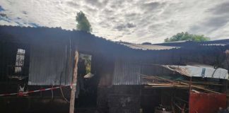 Foto: Fuego consume una vivienda en Los Brasiles / TN8