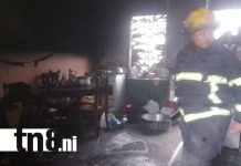 Foto: Incendio en Ciudad Belén, Managua / TN8