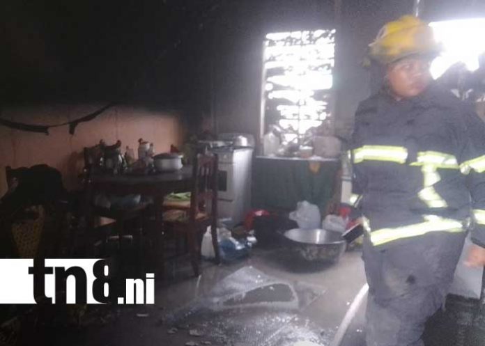 Foto: Incendio en Ciudad Belén, Managua / TN8 Foto: Incendio en Ciudad Belén, Managua / TN8