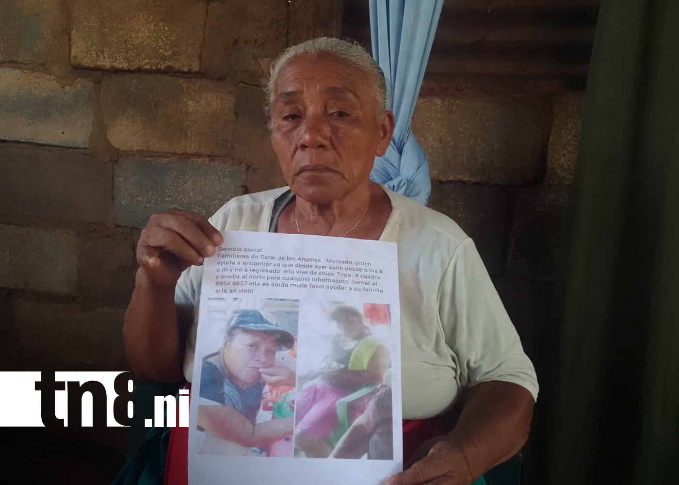 Foto: Familia de Granada pide ayuda para encontrar a Sarahí, joven con discapacidad mental /TN8