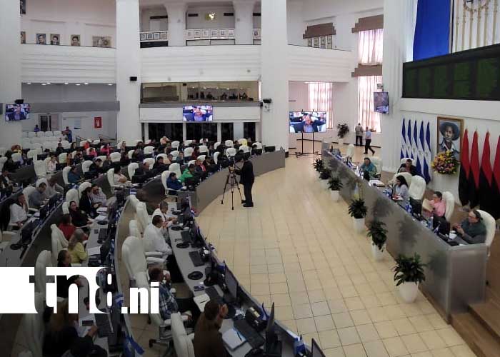 Foto: Reforma de Ley para organización jerárquica del Ministerio del Interior en Nicaragua / TN8