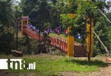 Nuevo puente fortalece el desarrollo en Santo Tomás, Río Coco Foto: Importante nuevo puente en el Río Coco / TN8