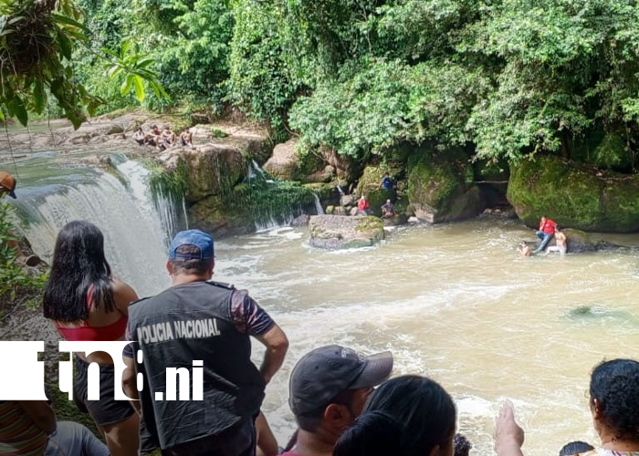 Foto: Búsqueda de adolescente en Río Plata, Nueva Guinea /TN8