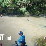 Buscan a joven desaparecido en el salto del Río Plata, Nueva Guinea Foto: Búsqueda de adolescente en Río Plata, Nueva Guinea /TN8