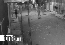 Pánico en el Reparto Schick, Managua: Denuncian «lluvia de pedradas» todas las noches Foto: Denuncian guerra a pedradas en calles del Reparto Schick, Managua / TN8