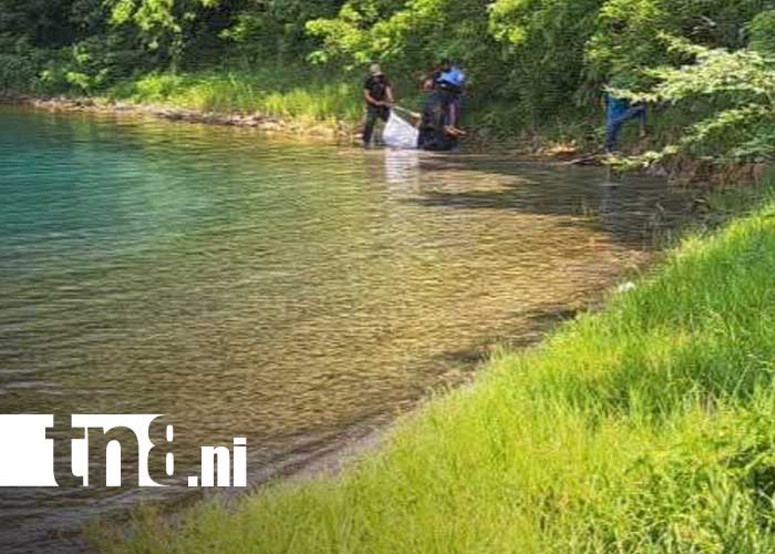 Foto: Muerto en la Laguna de Apoyo / TN8