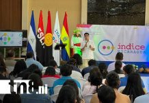 Plataforma ÍNDICE Nicaragua fortalece intercambio de saberes en Jinotega Foto: Conferencia de ÍNDICE Nicaragua en Jinotega / TN8
