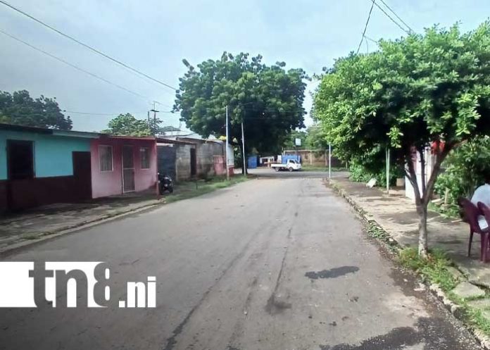 Foto: Investigan crimen en el barrio Selim Shible, Managua / TN8 Foto: Investigan crimen en el barrio Selim Shible, Managua / TN8