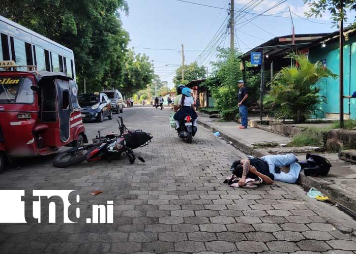 Foto: Accidente en Ciudad Sandino / TN8
