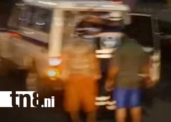 Foto: Accidente de tránsito en Carretera Norte, Managua / TN8