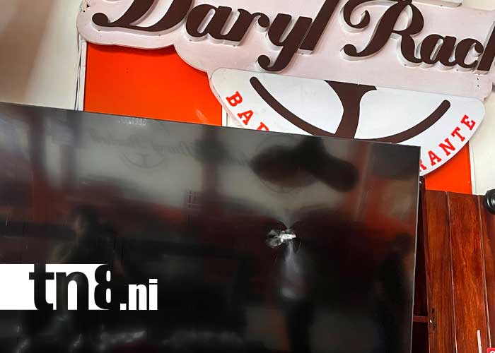 Foto: Disparos afectan negocio en Altamira, Managua / TN8