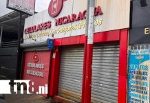 Balazo alcanza bar cercano durante ataque armado en Altamira, Managua Foto: Disparos afectan negocio en Altamira, Managua / TN8