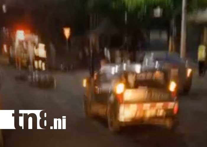 Foto: Accidente de tránsito en Carretera Norte, Managua / TN8