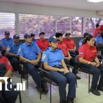 Bomberos nicaragüenses se capacitan con expertos para enfrentar incendios extremos Foto: 26 bomberos fortalecen su preparación en incendios estructurales /TN8
