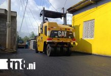 Foto: Mejoramiento de calles en Managua / TN8