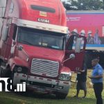 Choque entre un furgón y un carro dejó cuantiosas pérdidas materiales en Rivas Foto: Choque entre un furgón y un carro dejó cuantiosas pérdidas materiales en Rivas/TN8