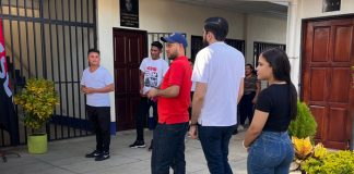 Foto: Migración y Extranjería fue el escenario de un encuentro deportivo que fomenta el aprendizaje/TN8