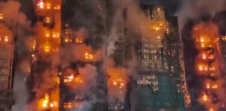 Foto: Incendio más mortal de la década estremece Hong Kong/ Cortesía