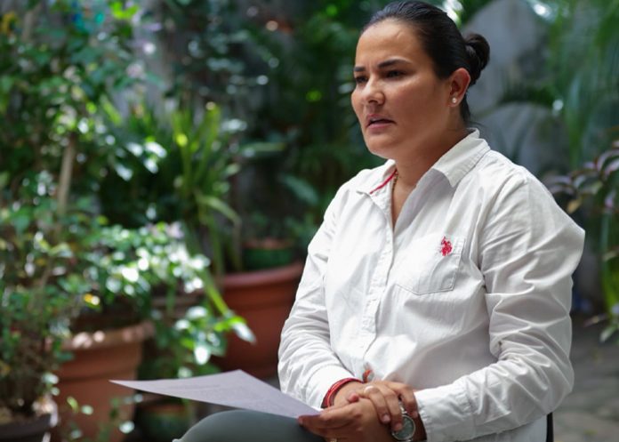 Foto: Anik Müller exige respeto para su familia/ Cortesía