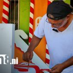 Foto: Fábrica de altares de la purísima y adornos navideños, abastecida de pedidos en Rivas/TN8
