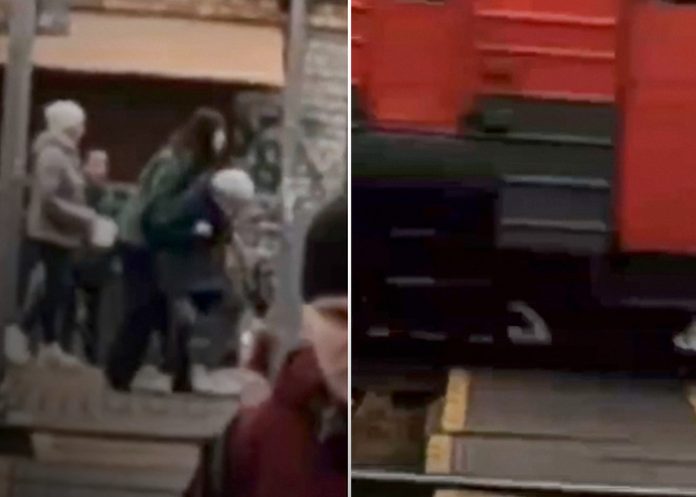Foto: Impactante rescate en Moscú /cortesía