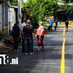 Foto: calle nueva para habitante de Villa Libertad en Managua/TN8