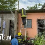 Vecinos evitan tragedia tras inicio de incendio en vivienda del barrio Países Bajos, Juigalpa Foto: Vecinos unidos evitan que un incendio consuma hogar en Juigalpa/TN8