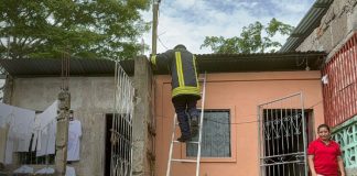 Foto: Vecinos unidos evitan que un incendio consuma hogar en Juigalpa/TN8