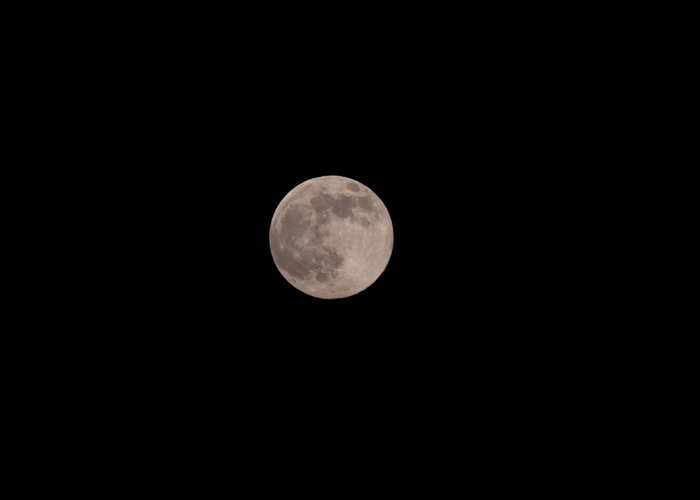 Foto: La Superluna del Castor /cortesía